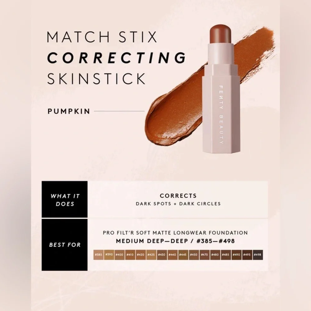 Fenty Beauty 04 Pumpkin Match Stix Correcting Skinstick